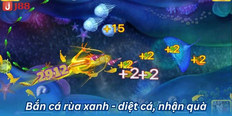 Bắn Cá Rùa Xanh J88 - Săn Cá Khủng Đổi Thưởng Mỗi Ngày 3 Điểm thưởng đổi cược trong Bắn Cá Rùa Xanh cao