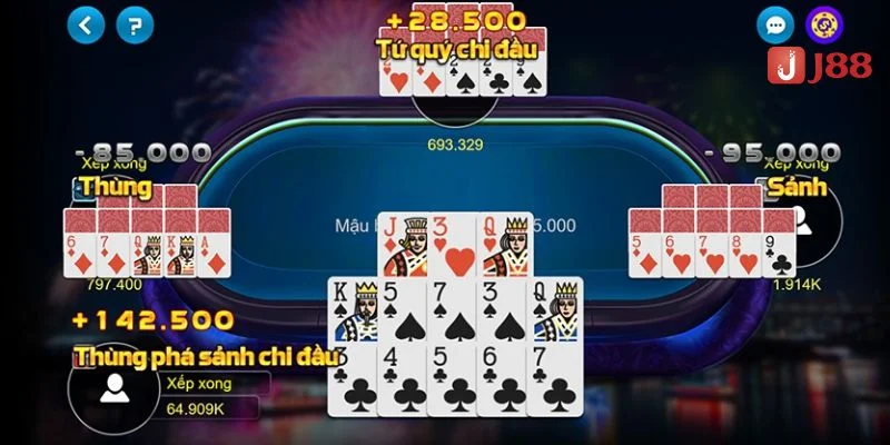 Cách Chơi Bài Mậu Binh: Quy Tắc Cược Tại Bàn Chơi J88 4 Các liên kết cần nắm trong cách chơi bài mậu binh.